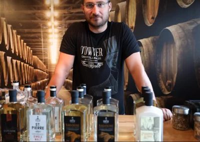 Se lancer en affaires: Michael Briand – Distillerie O’Dwyer à Gaspé