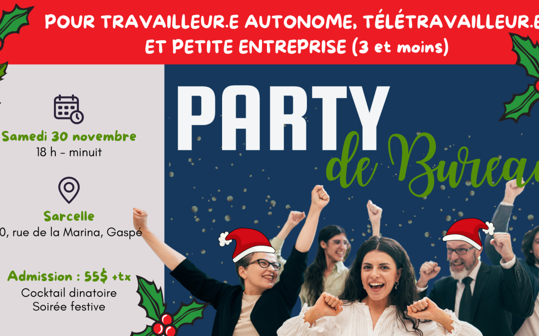 Party de bureau de La Côte-de-Gaspé